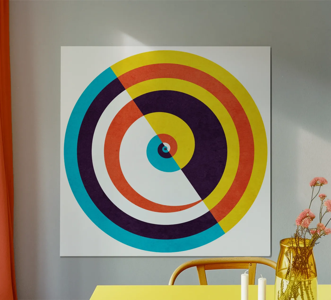 Percorso aperto poster da Abstract Joy