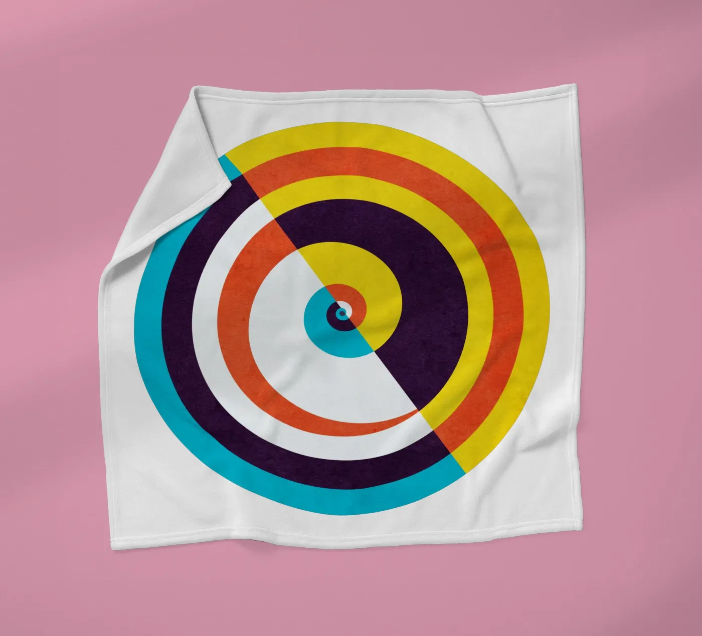 Open Pad fleecedeken van Abstract Joy