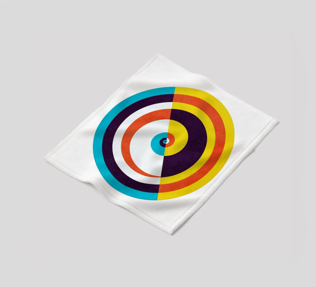 Chemin ouvert plaid polaire de Abstract 888