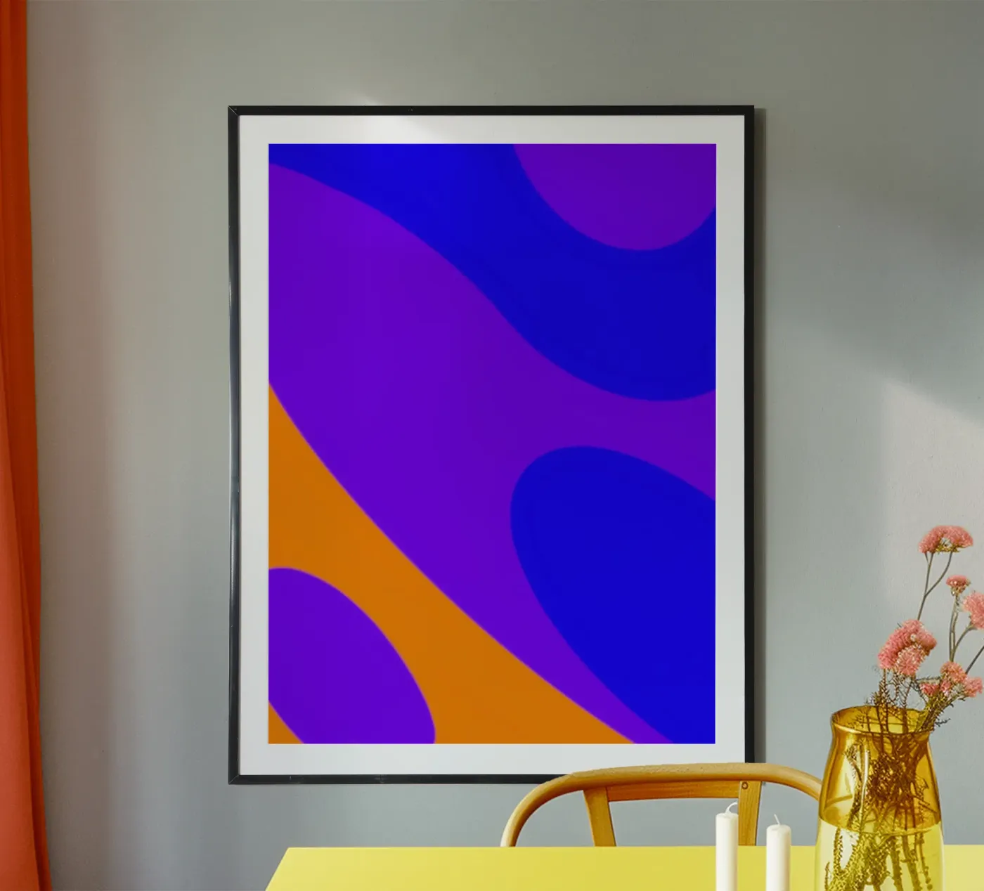 Contrast botsing poster van Inside out