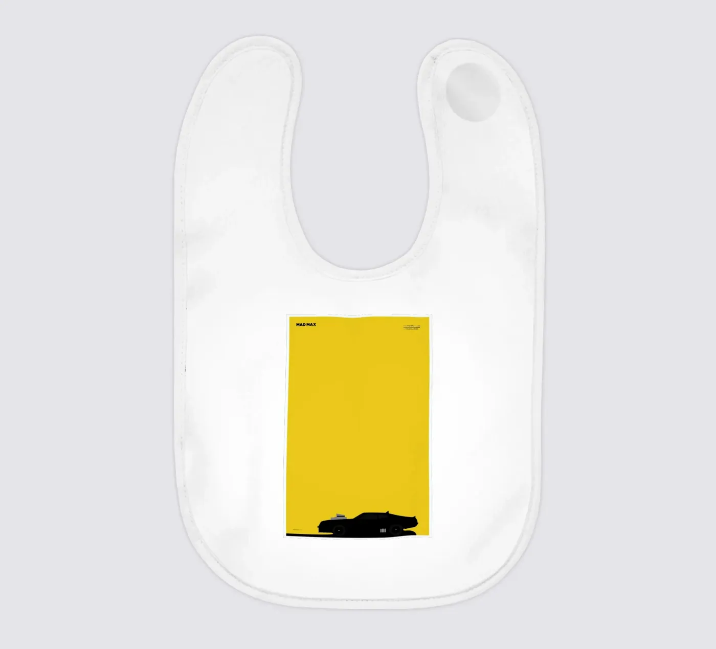 mad max Babylätzchen von Marcin Plonka