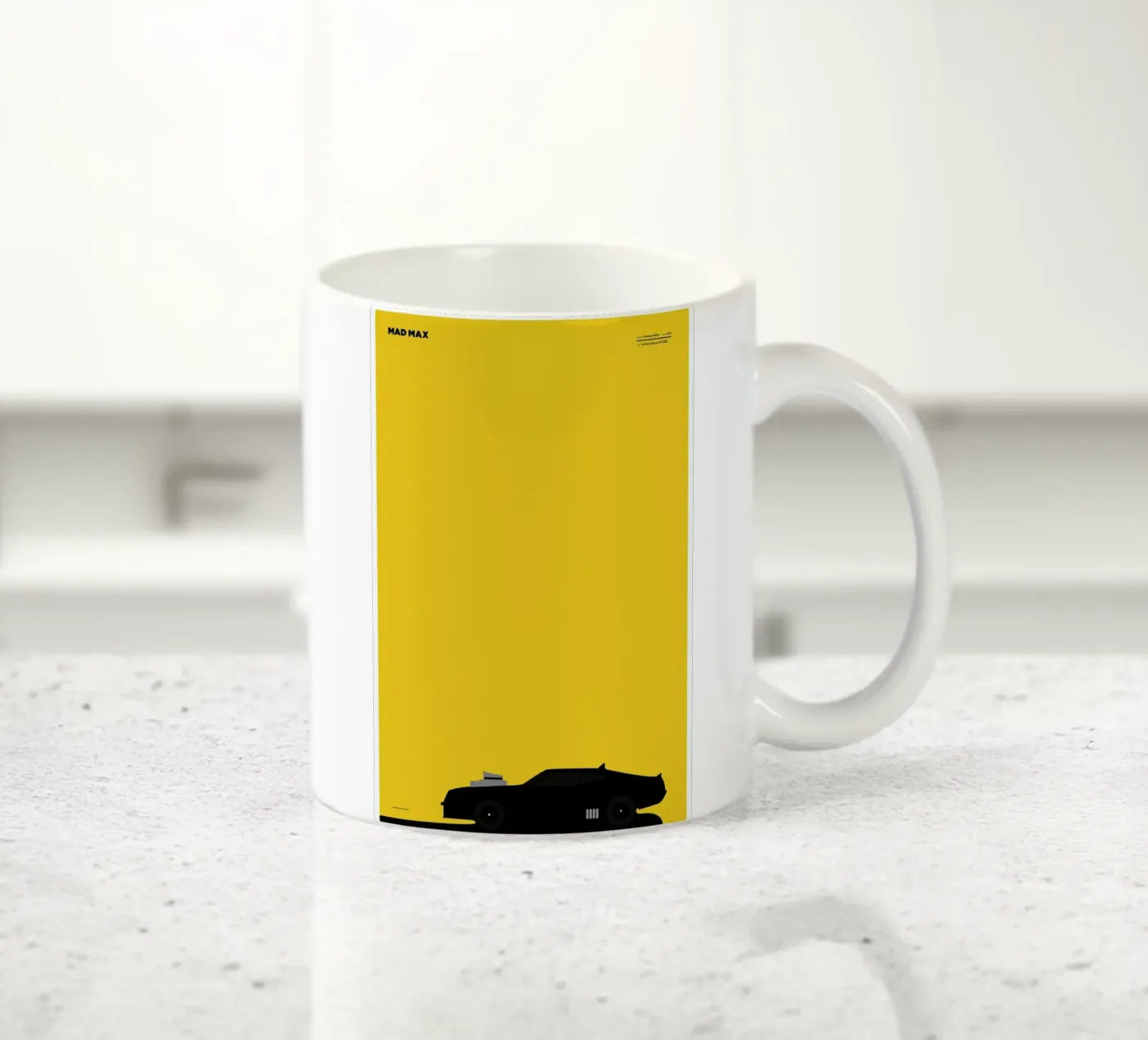 mad max ceramic mug by Marcin Plonka