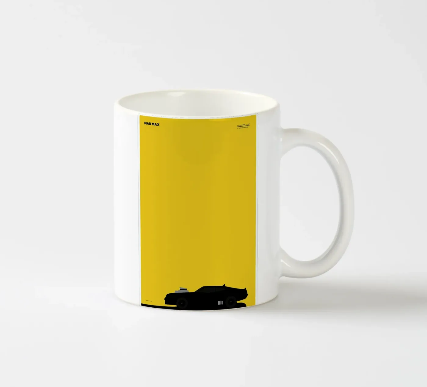 mad max ceramic mug by Marcin Plonka