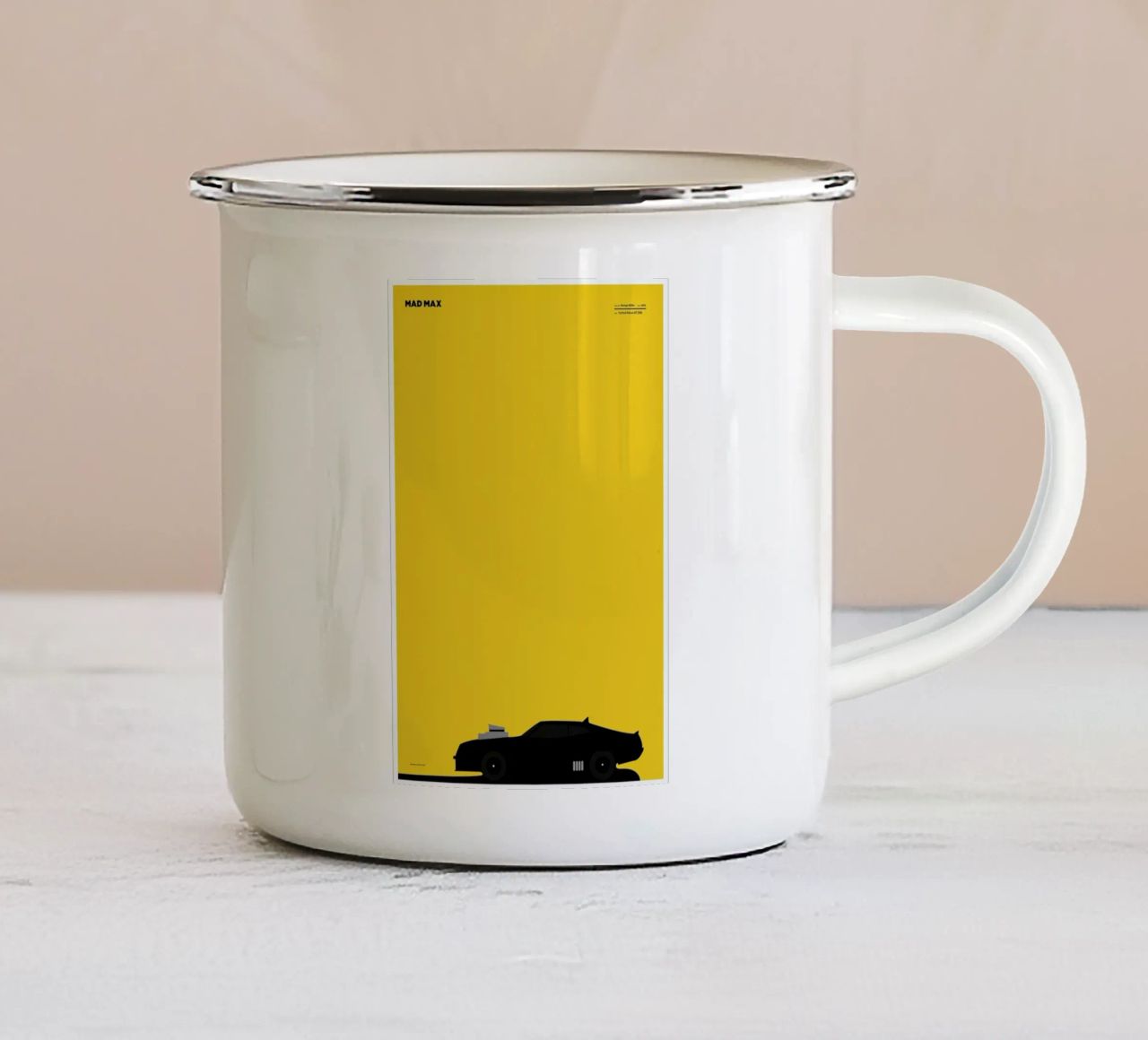 mad max tazza in smalto da Marcin Plonka