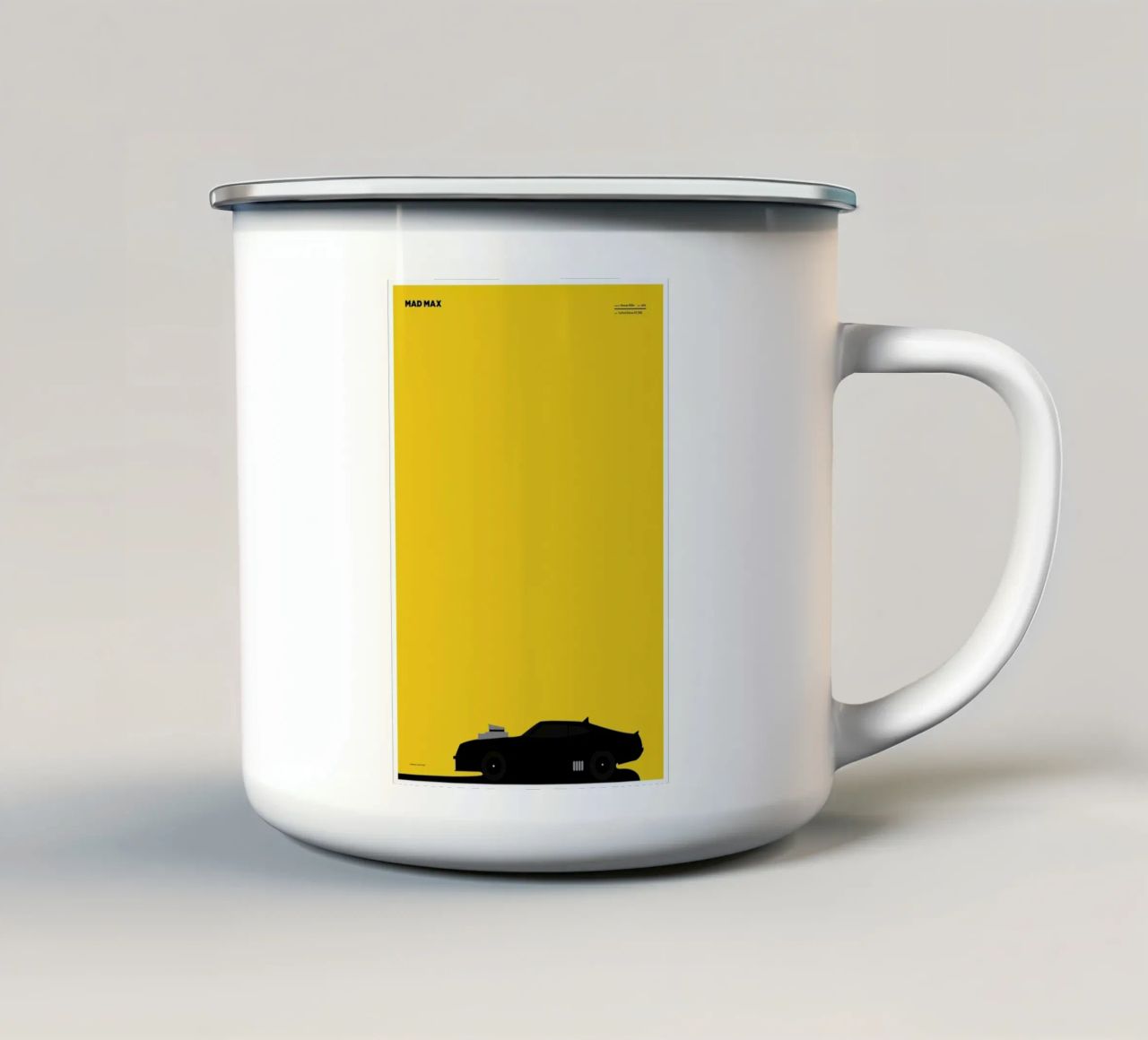 mad max tazza in smalto da Marcin Plonka