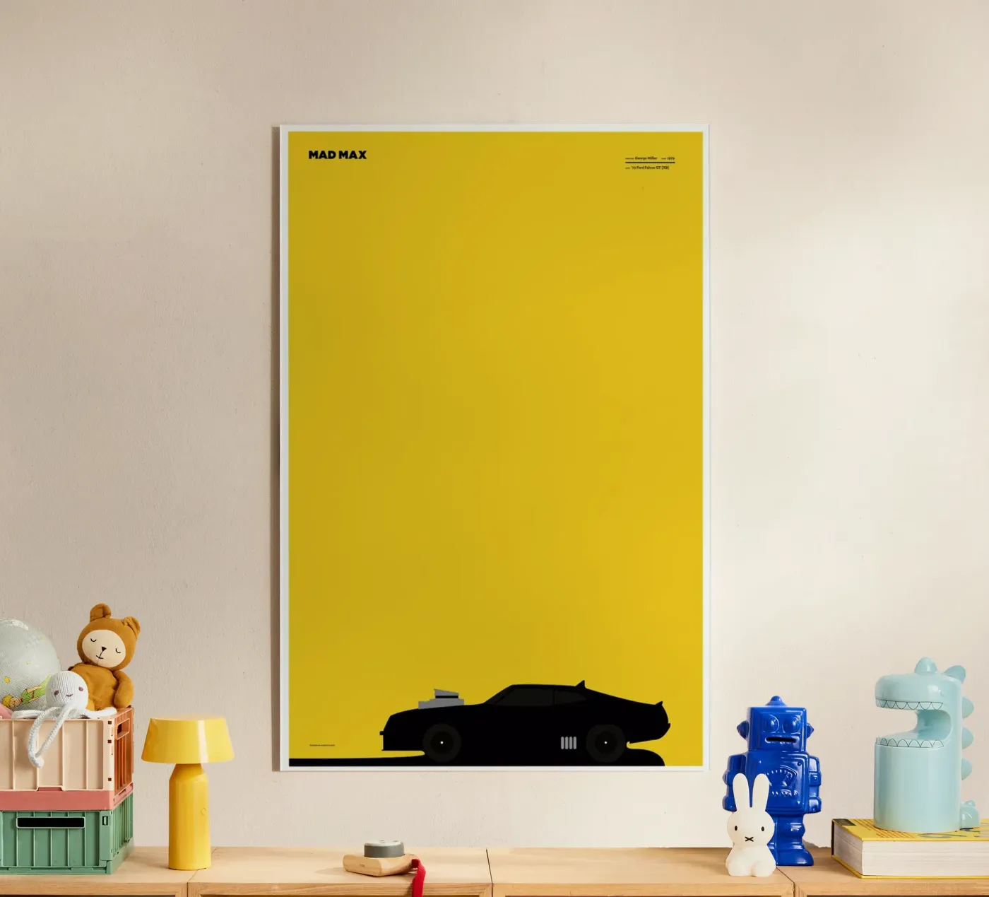 mad max acryl van Marcin Plonka