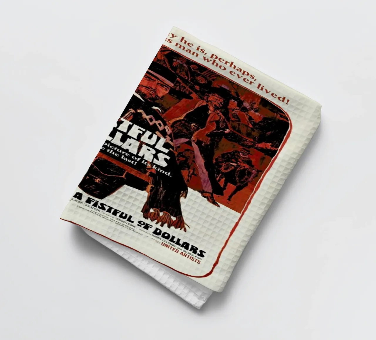 ‘A Fistful of Dollars’ Retro Movie Poster canovaccio da cucina da Gallery Print and Art Limited