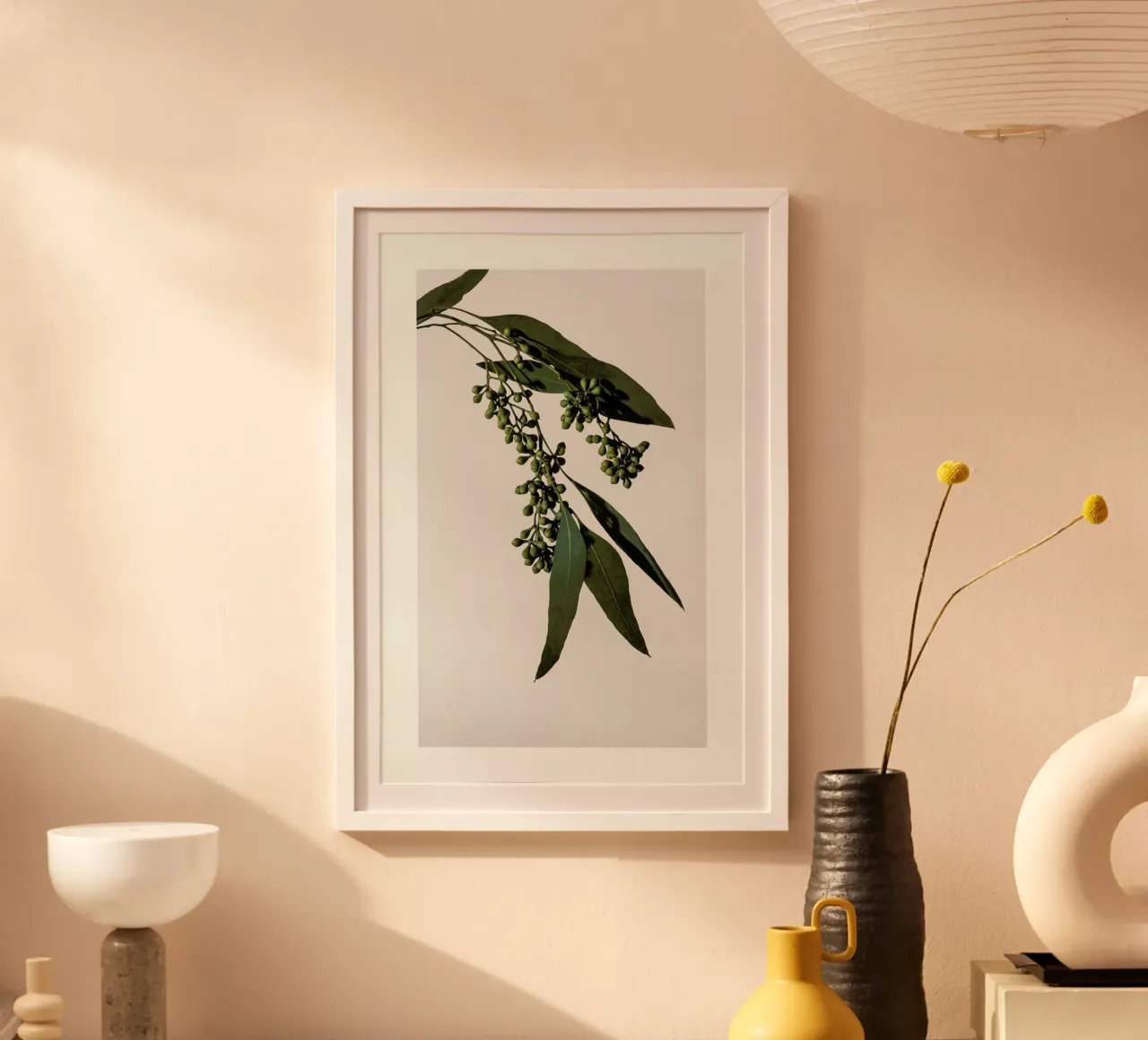 Eucalyptus poster con telaio in plastica da Flora & Fauna