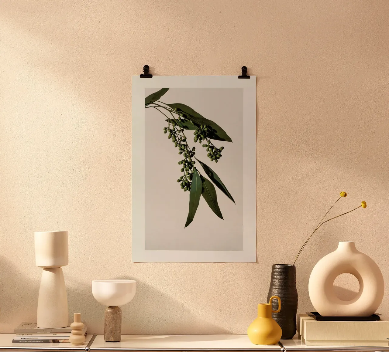Eucalyptus poster con telaio in plastica da Flora & Fauna