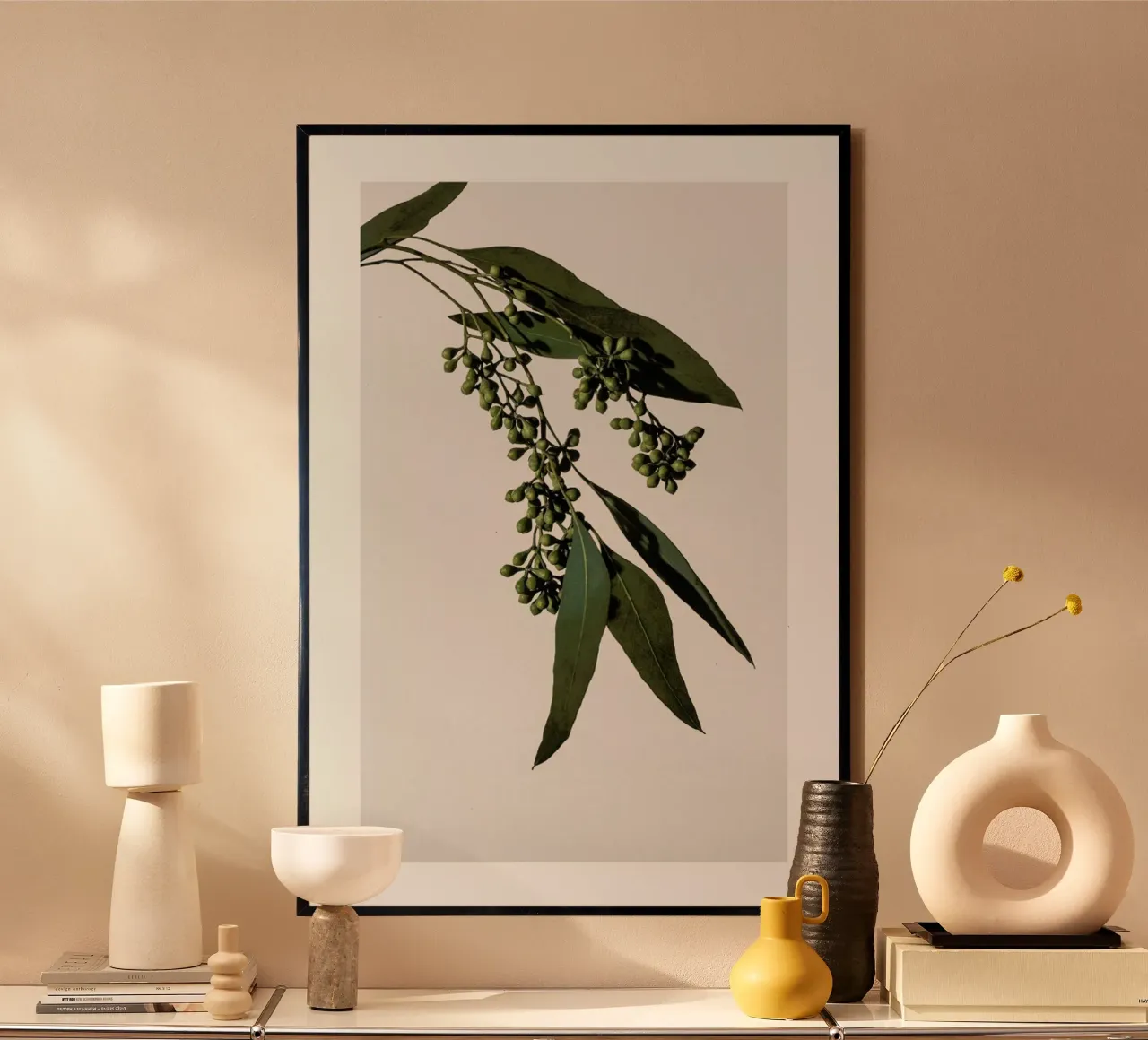 Eucalyptus poster con telaio in plastica da Flora & Fauna