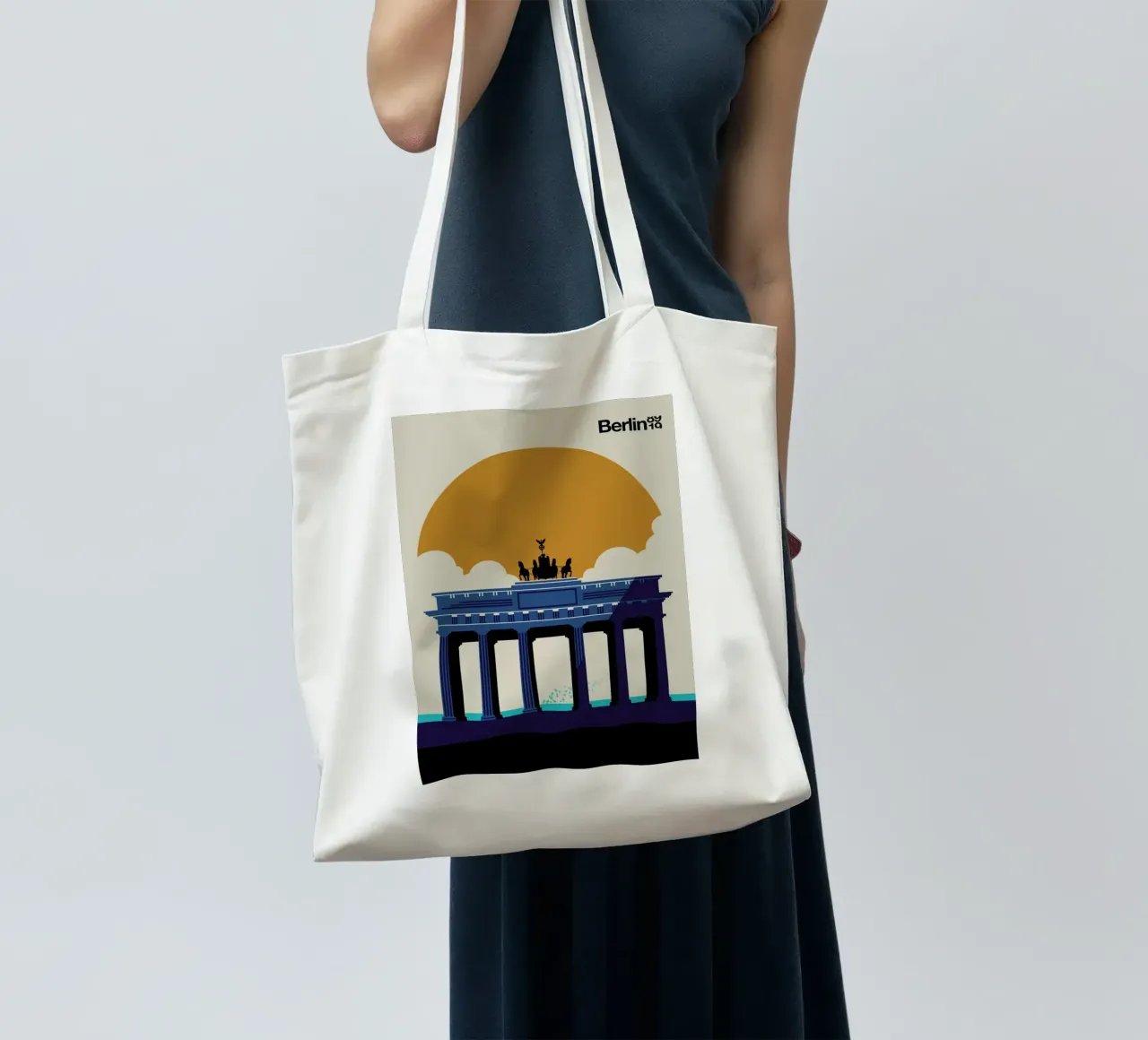 Fin Berlin Jubilee 89 19 tote bag by Bo Lundberg