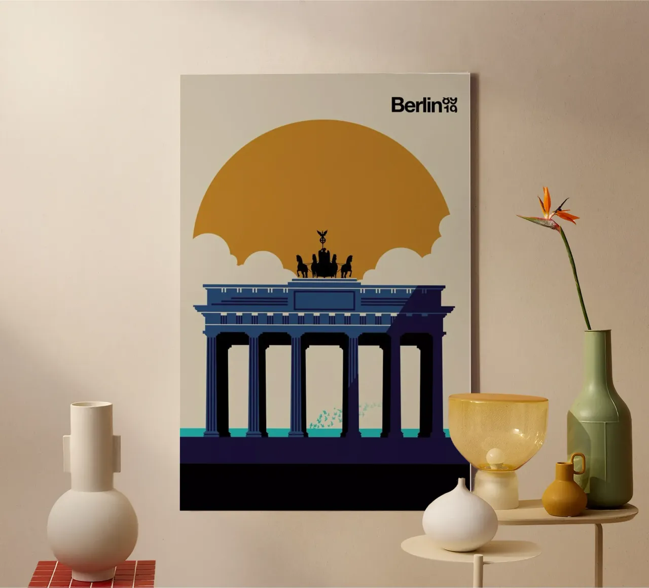 Fin Berlin Jubilee 89 19 canvas by Bo Lundberg