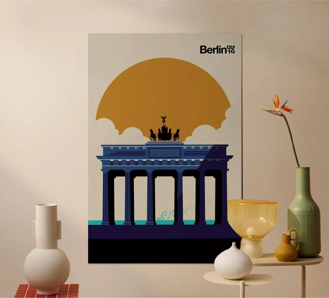 Fin Berlin Jubilee 89 19 poster de Bo Lundberg