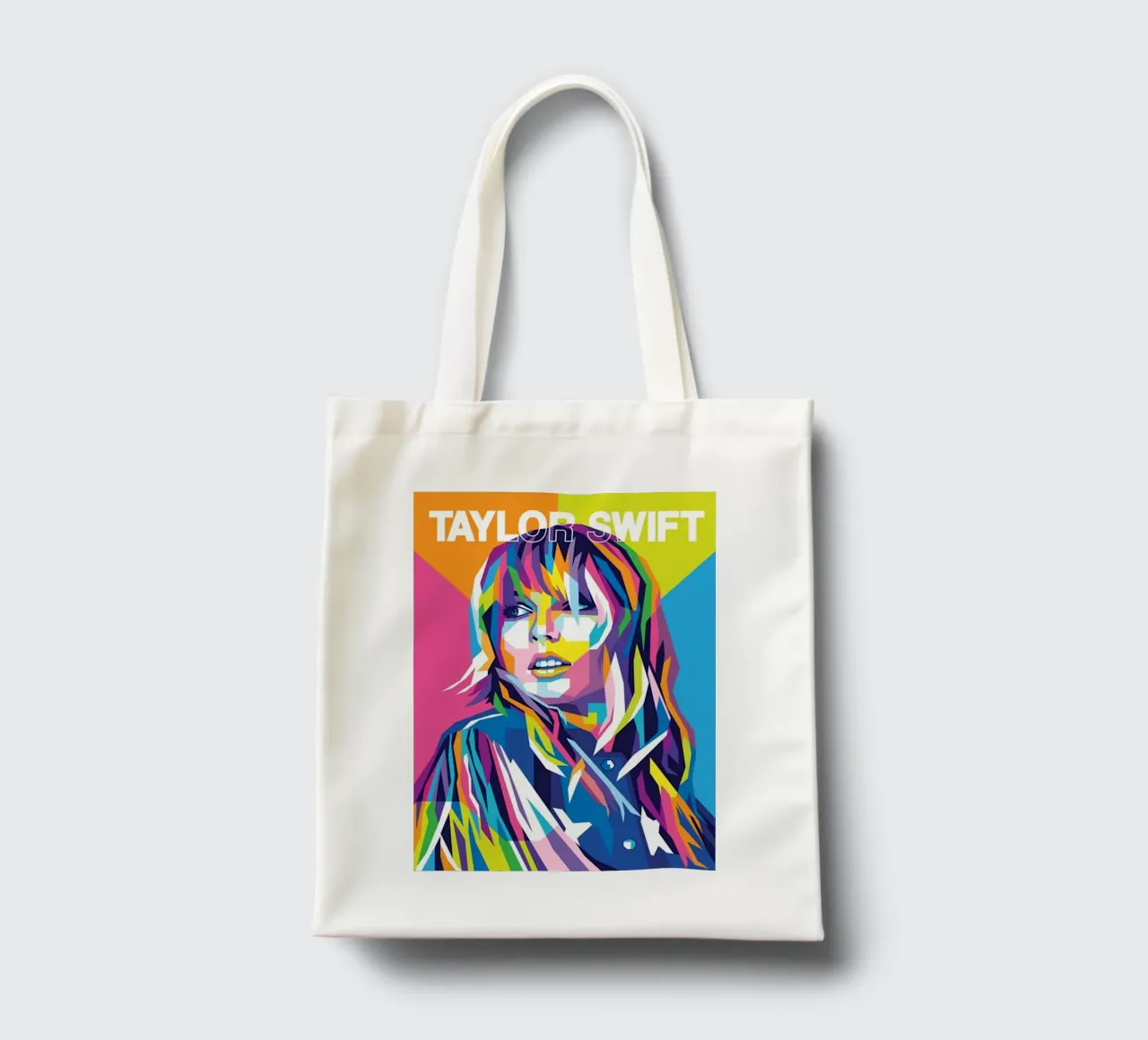 Taylor Swift borsa in juta da avissta