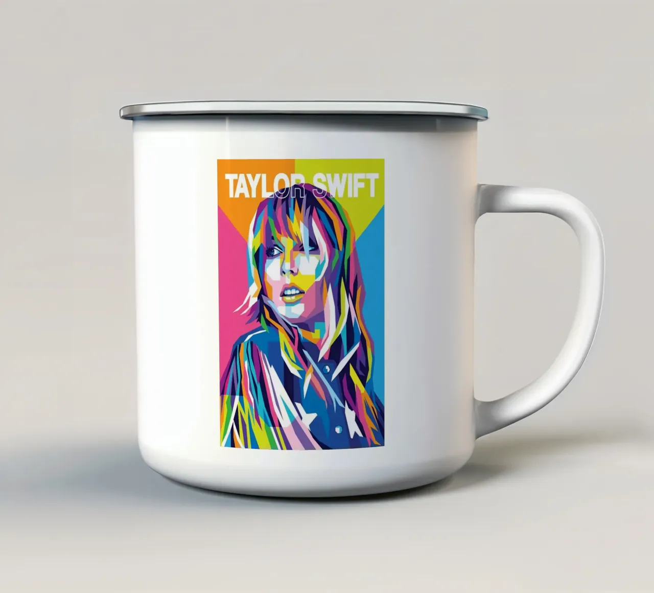 Taylor Swift tazza in smalto da avissta