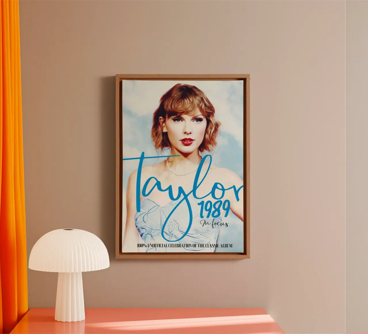Taylor Swift 1989 tela con Cornice a cassetta da avissta