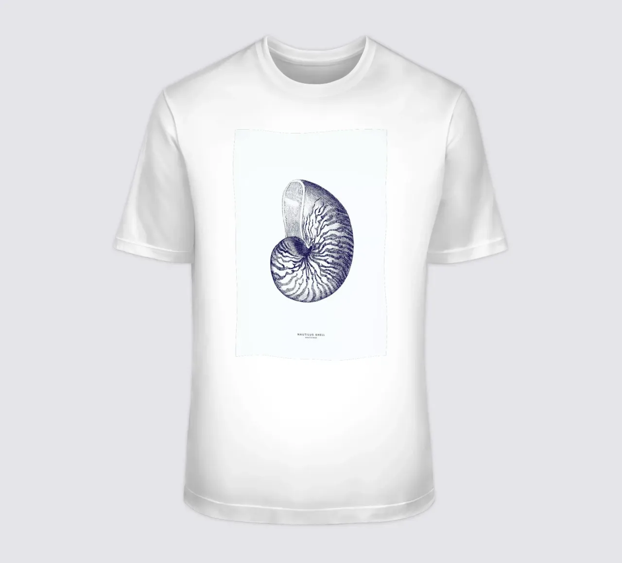 Nautilus Shell II T-Shirt von Flora & Fauna
