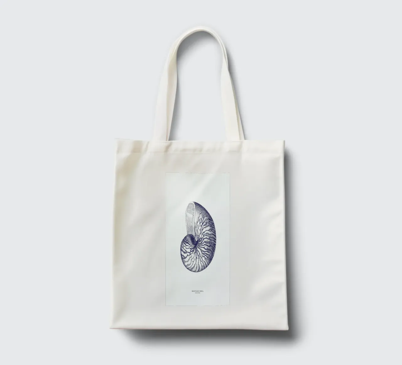 Nautilus Shell II borsa in juta da Flora & Fauna