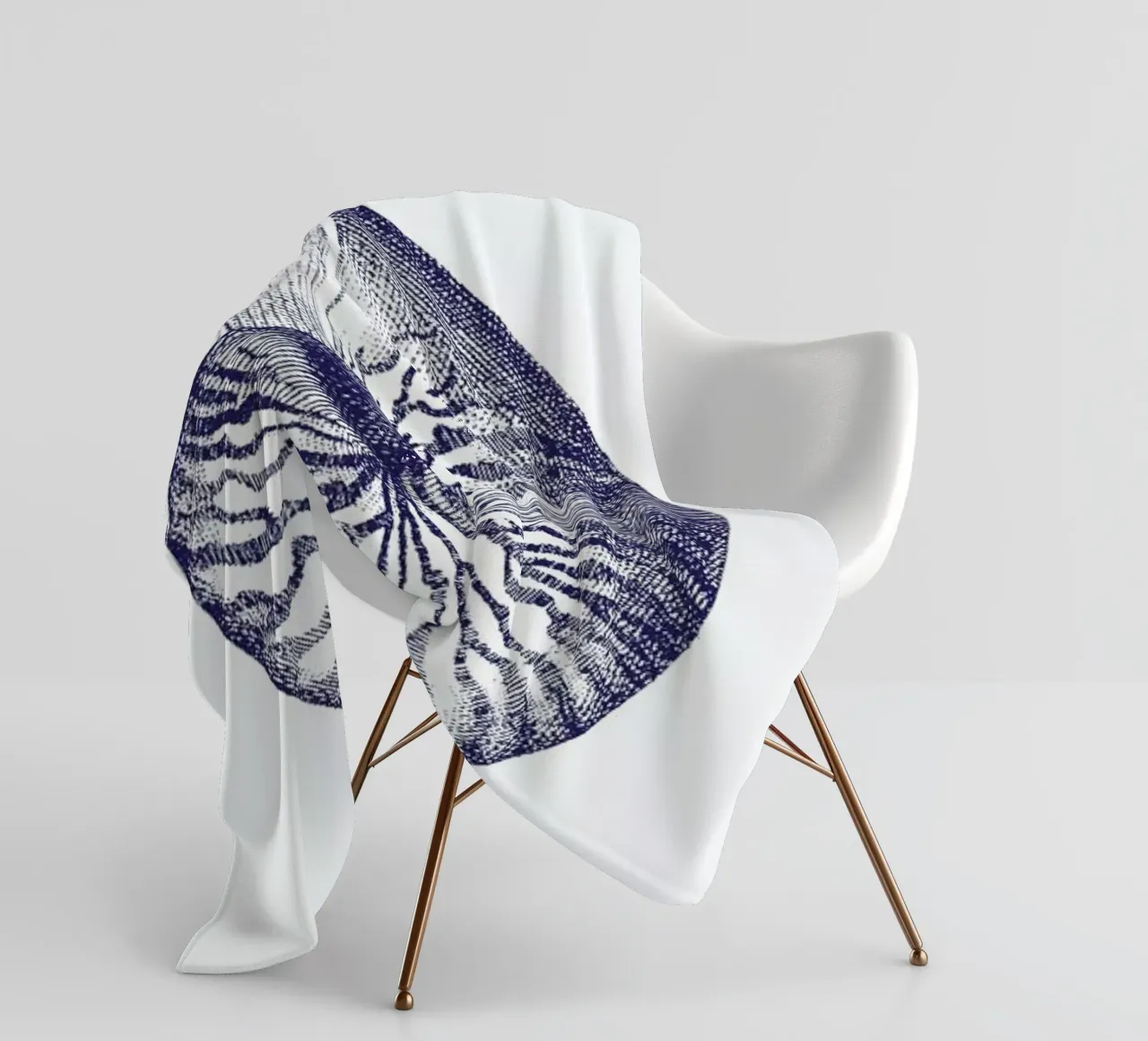 Nautilus Shell II coperta in pile da Flora & Fauna