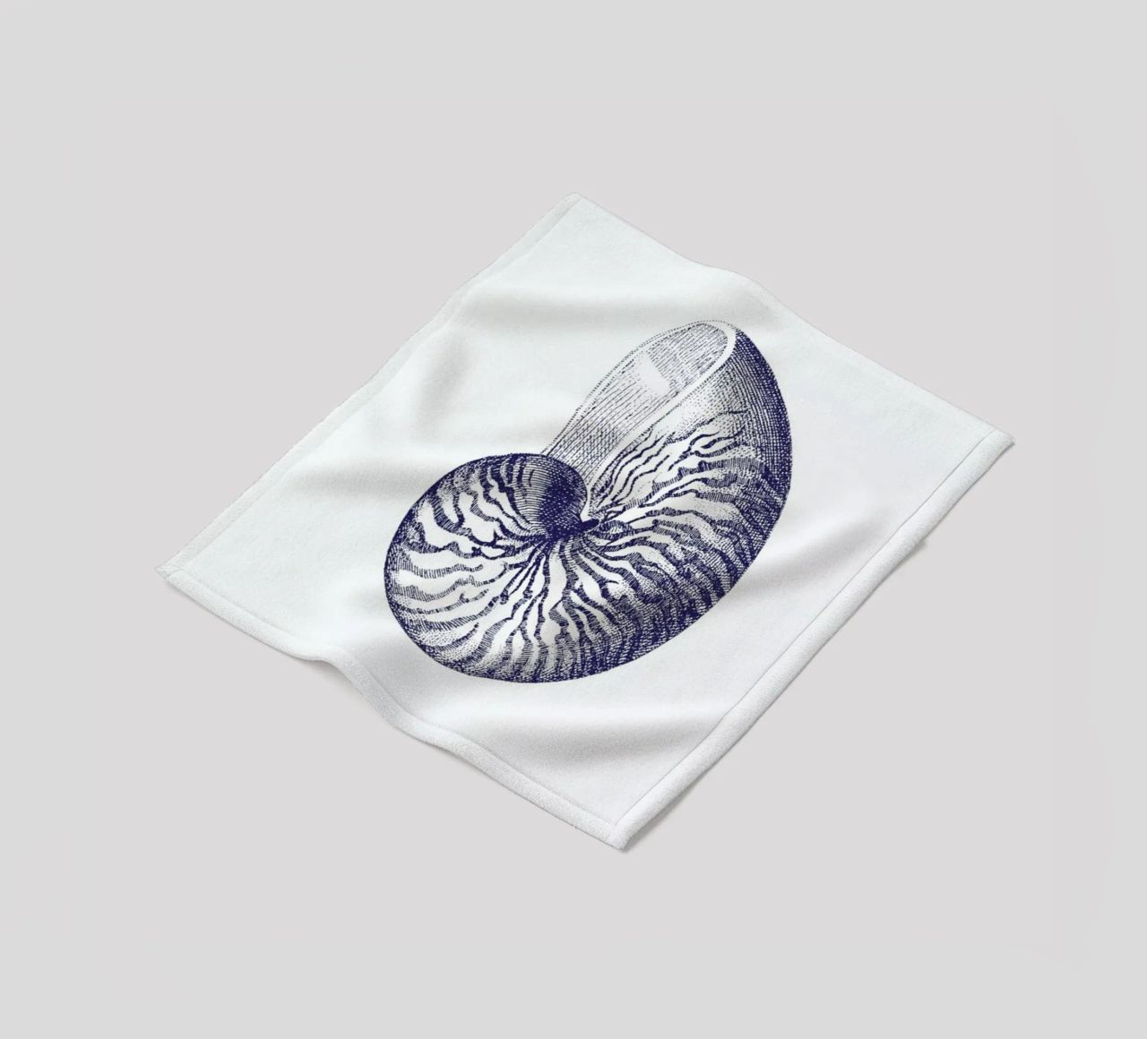 Nautilus Shell II coperta in pile da Flora & Fauna