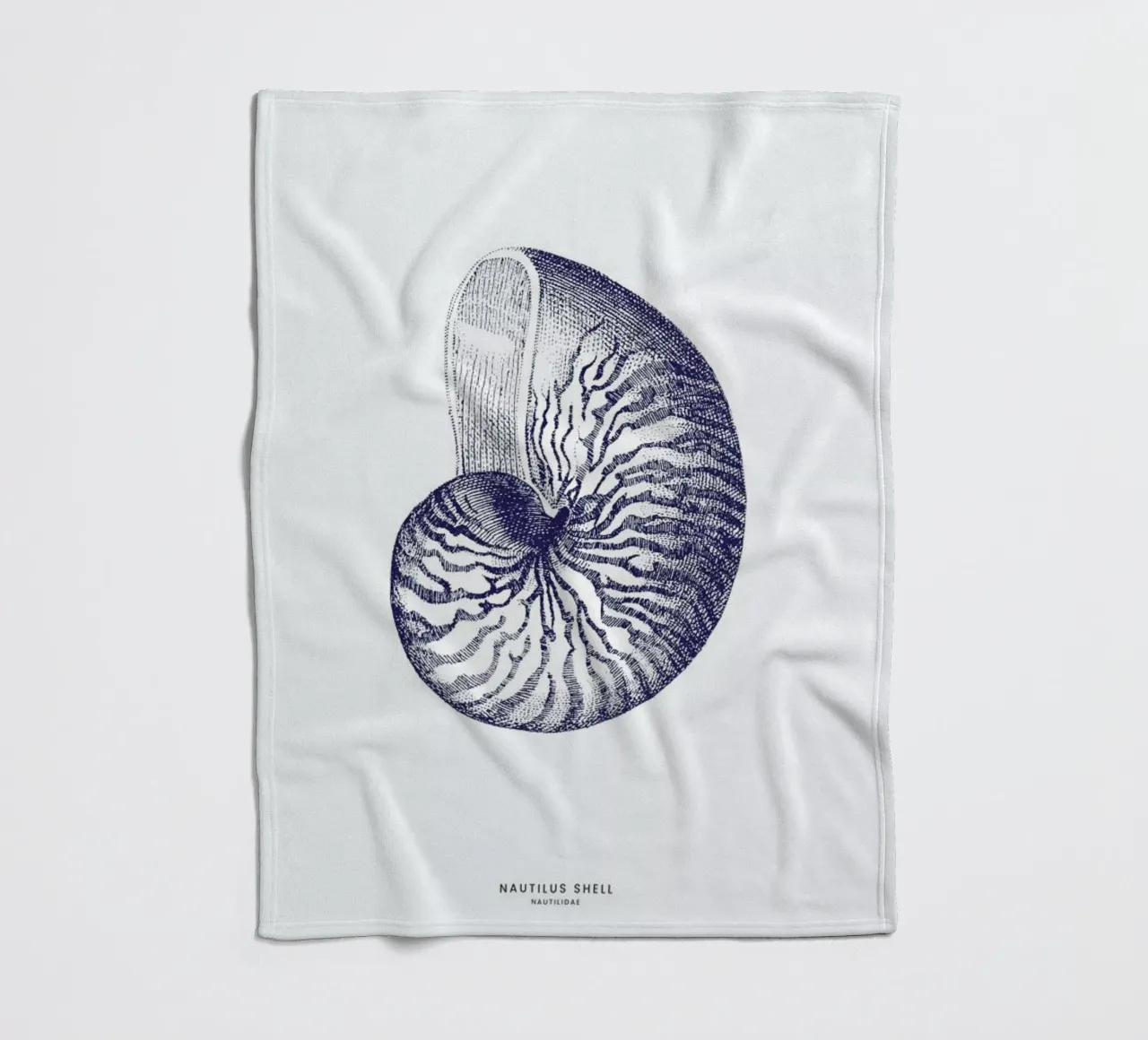 Nautilus Shell II coperta in pile da Flora & Fauna