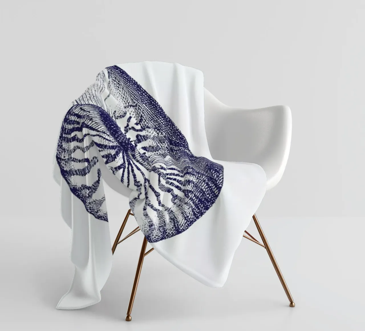 Nautilus Shell II coperta in pile da Flora & Fauna