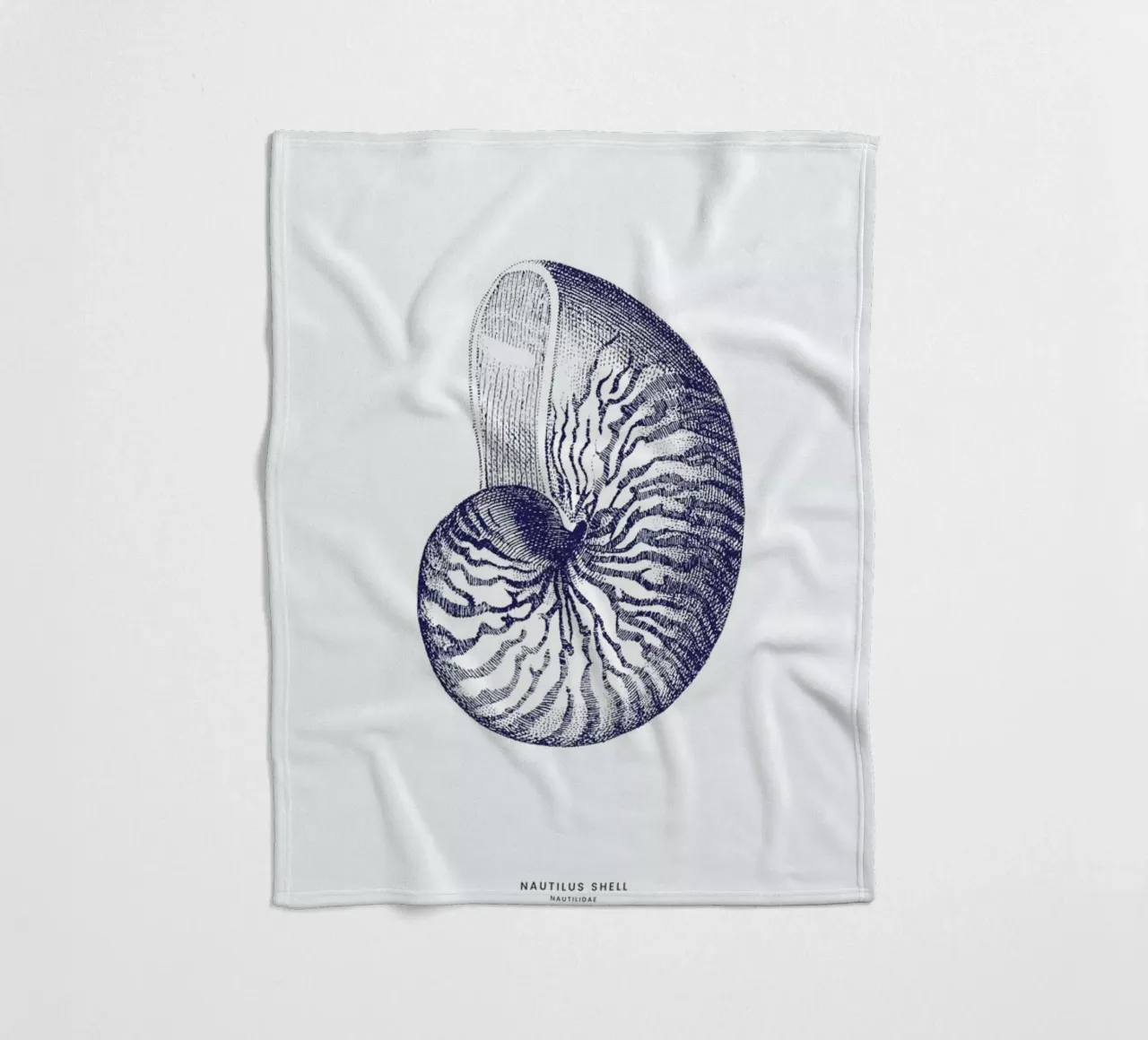 Nautilus Shell II coperta in pile da Flora & Fauna