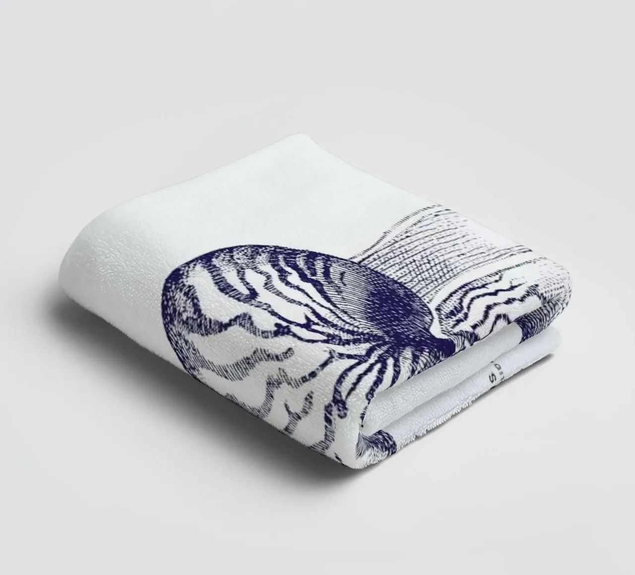 Nautilus Shell II asciugamano da bagno da Flora & Fauna