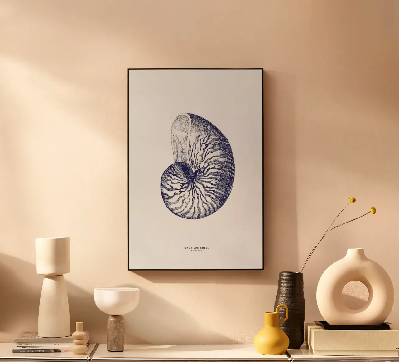 Nautilus Shell II aluminio dibond de Flora & Fauna