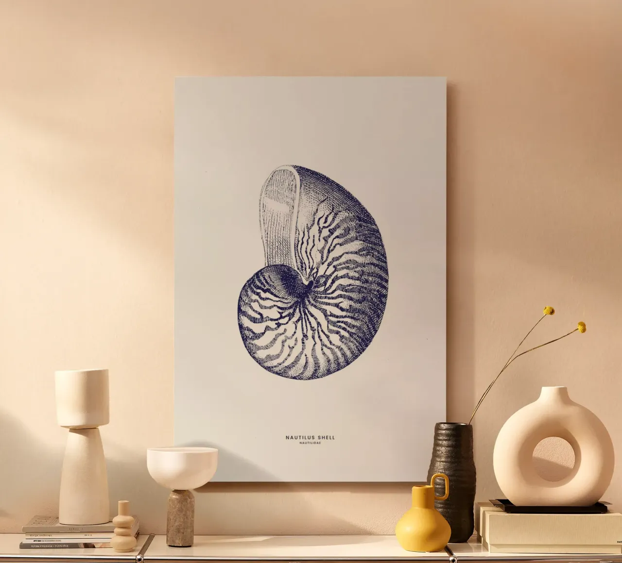 Nautilus Shell II aluminio dibond de Flora & Fauna