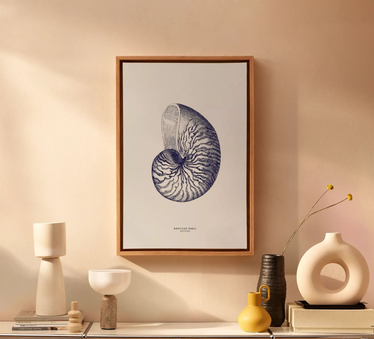 Nautilus Shell II tela da Flora & Fauna