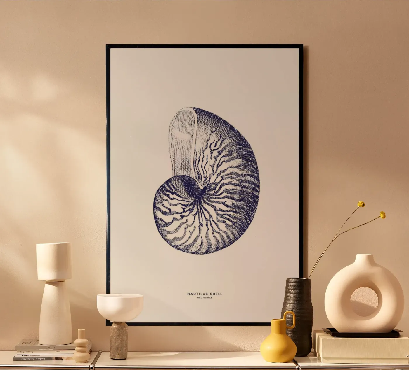 Nautilus Shell II poster van Flora & Fauna