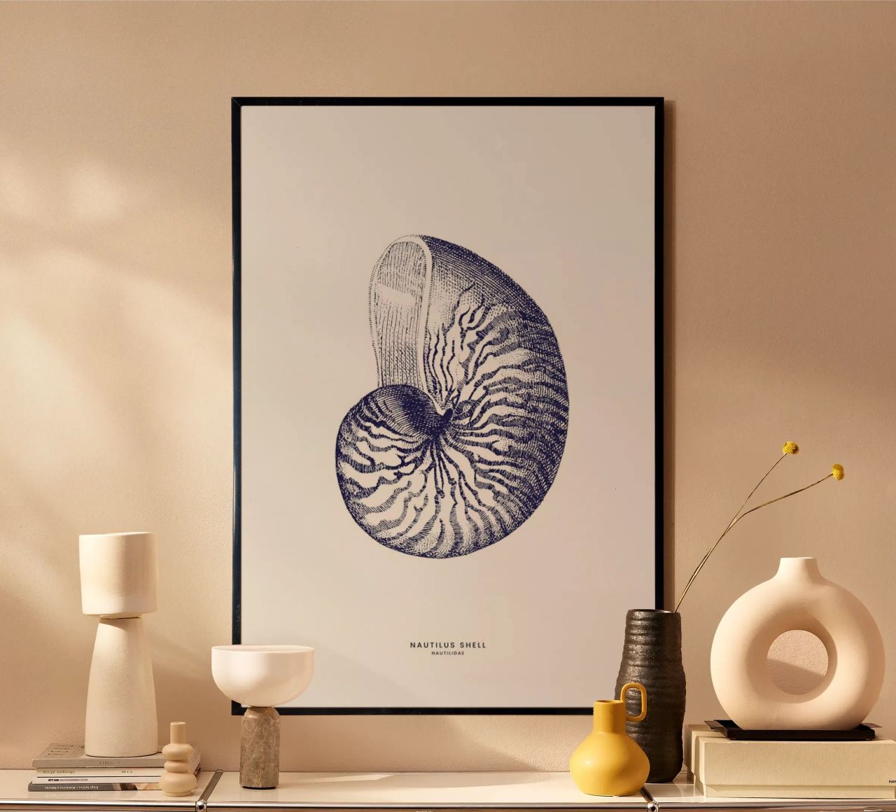 Nautilus Shell II poster da Flora & Fauna
