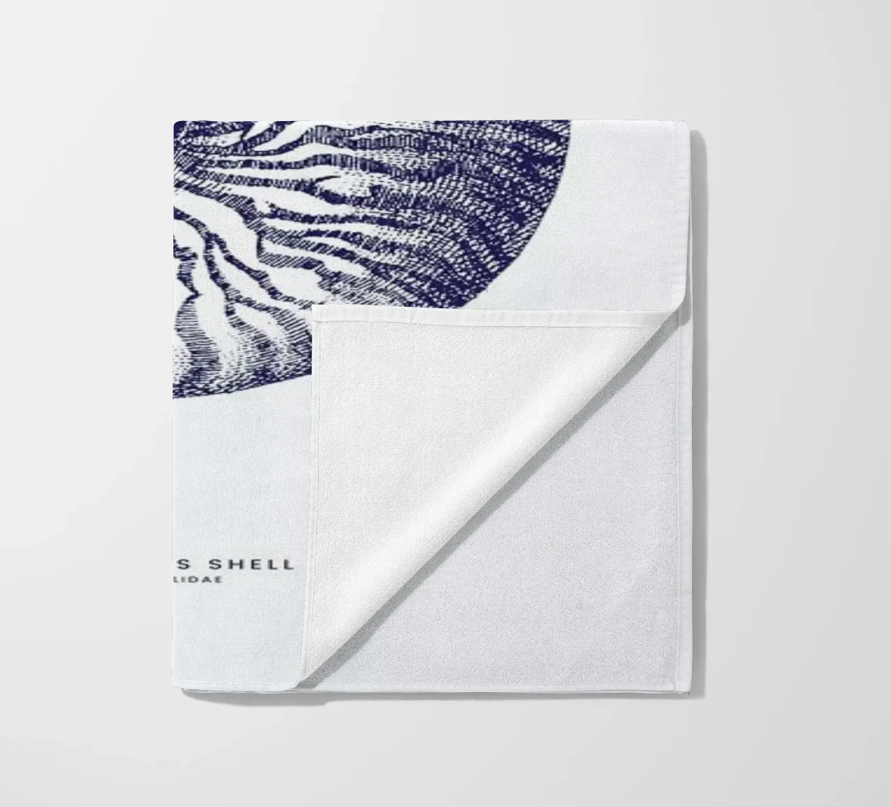 Nautilus Shell II Strandtuch von Flora & Fauna