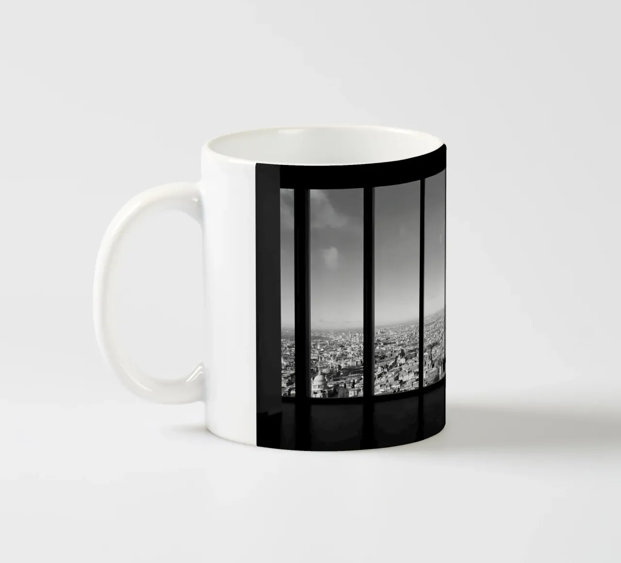 London View tazza in ceramica da Flo Klein