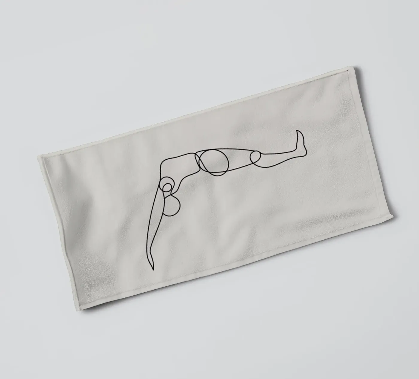 Standing Backbend badhanddoek van Klaus with K