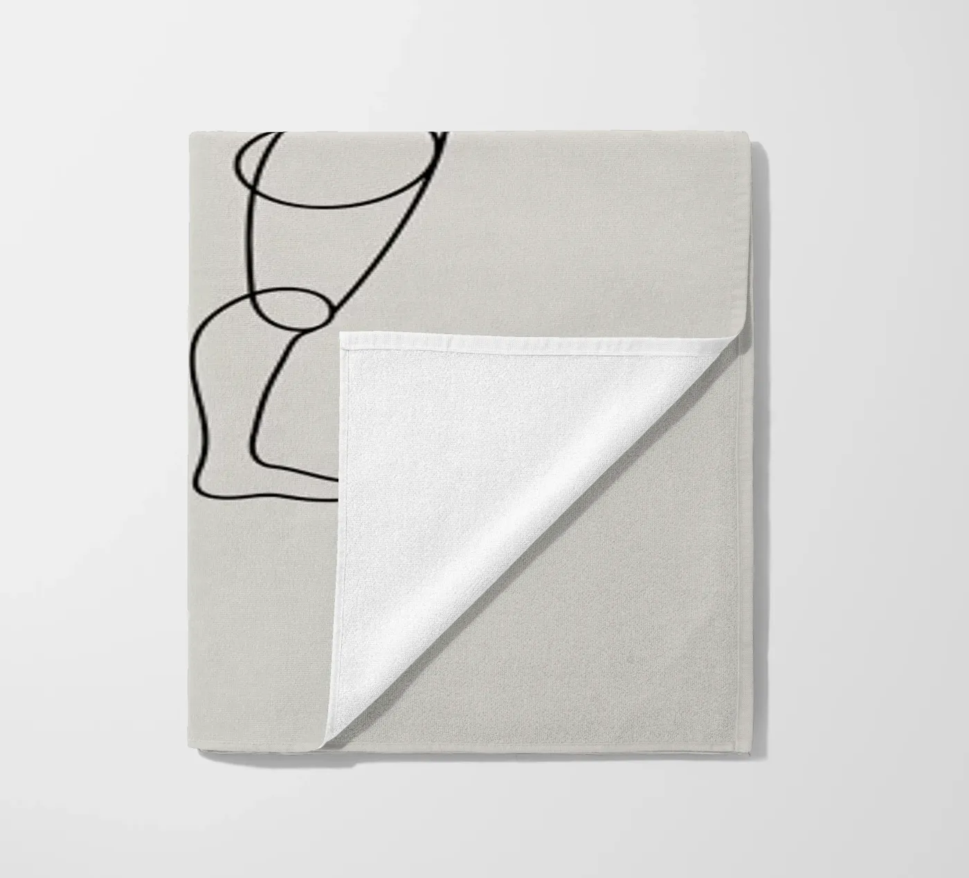 Standing Backbend serviette de plage de Klaus with K