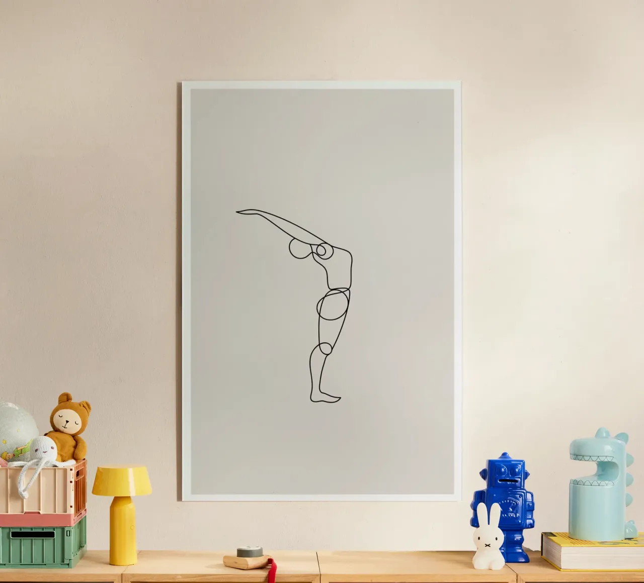 Standing Backbend plexiglass da Klaus with K