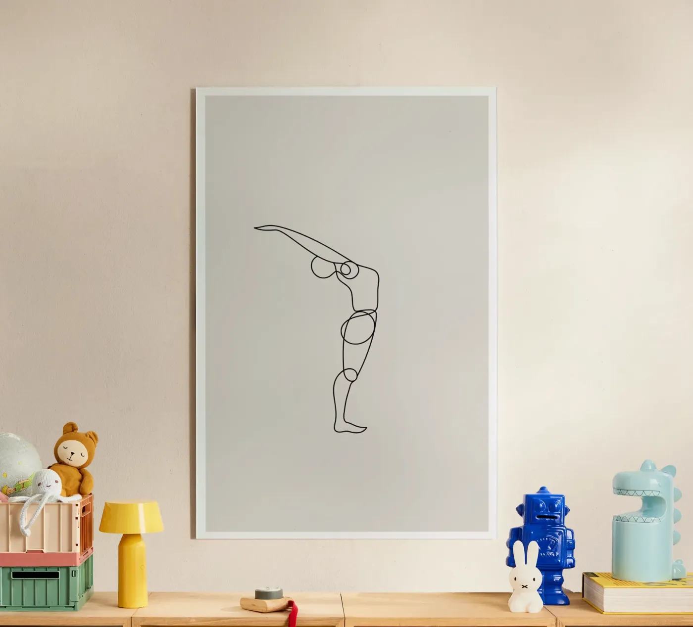 Standing Backbend plexiglass da Klaus with K