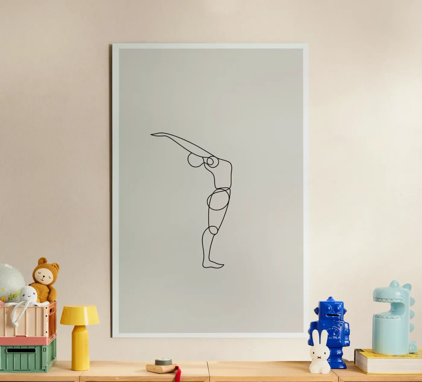 Standing Backbend forex plate by Klaus with K