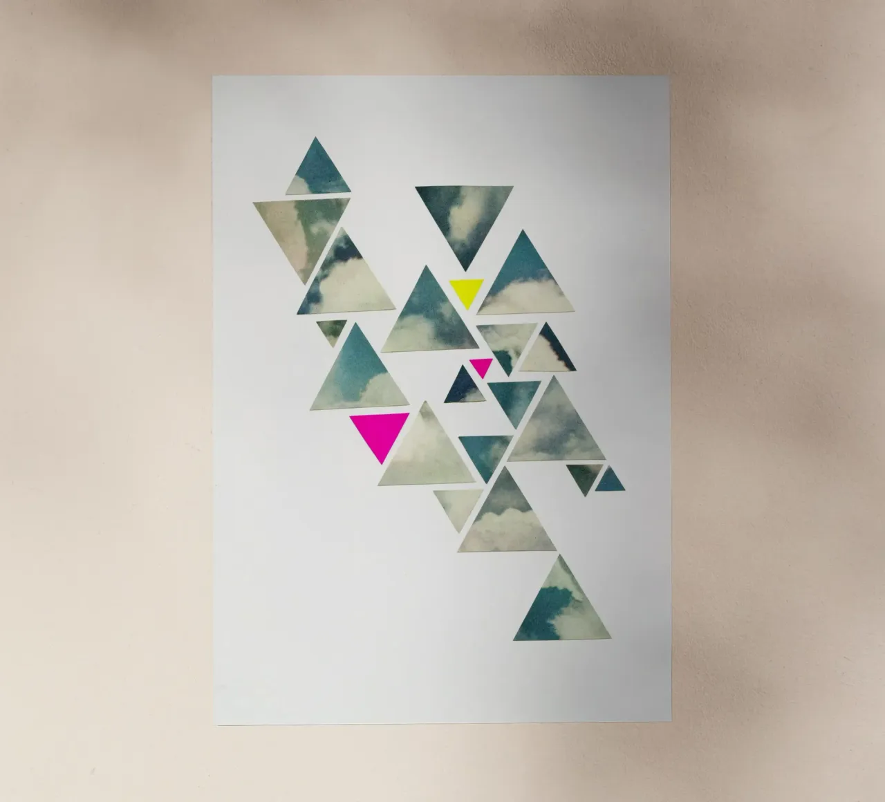 Cielo infranto pellicola backlit da Cassia Beck Collage