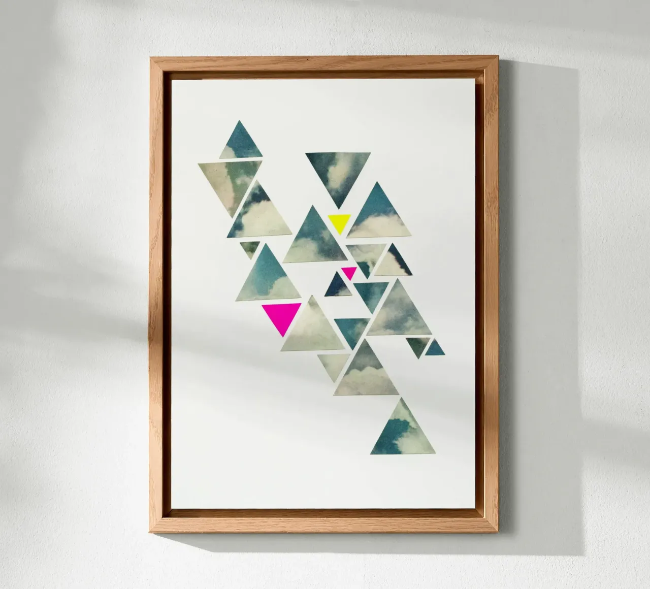 Cielo infranto alluminio dibond da Cassia Beck Collage