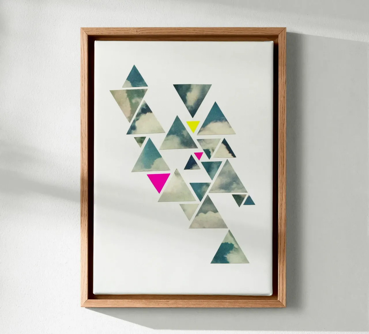 Cielo infranto tela da Cassia Beck Collage