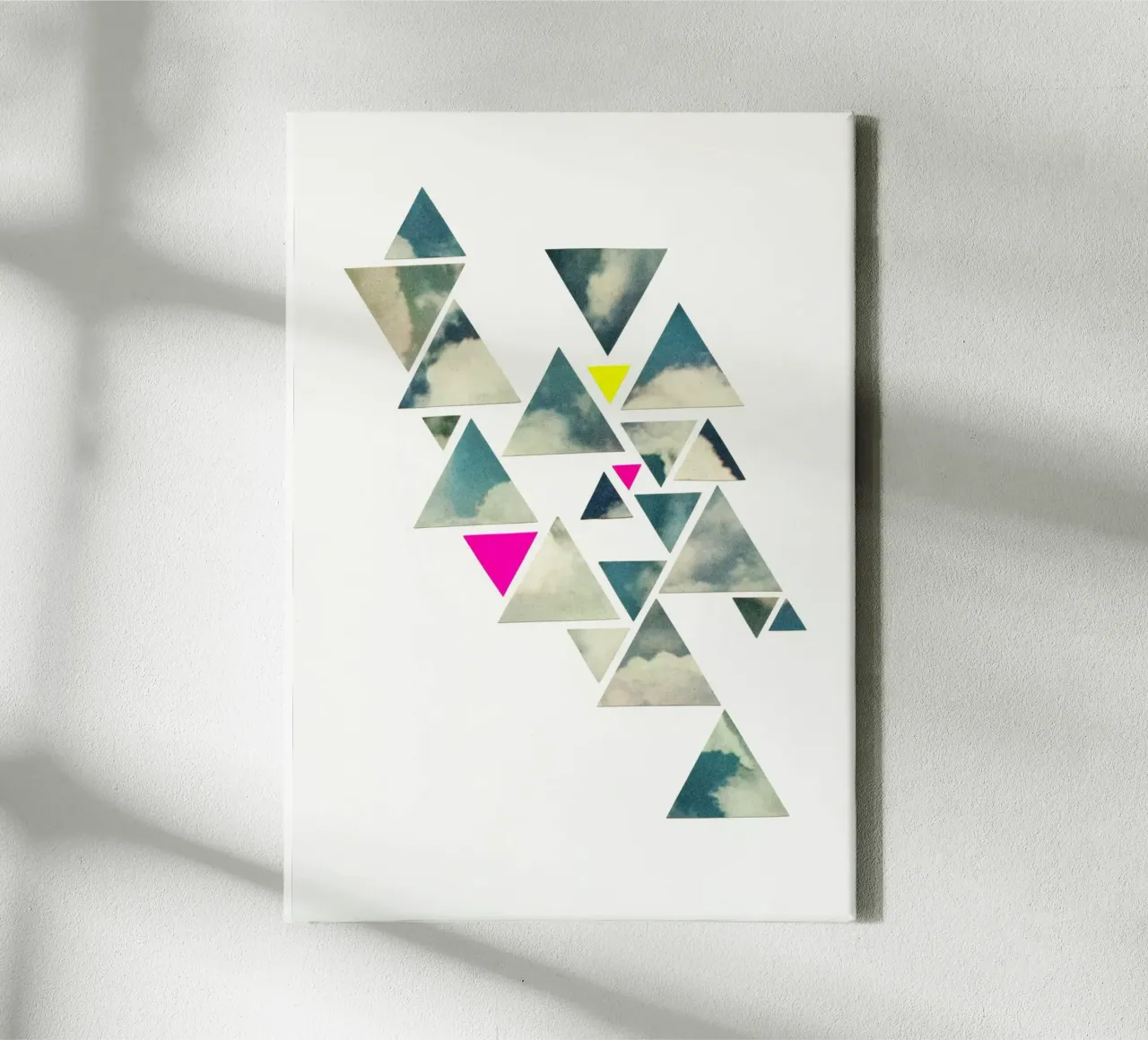 Cielo infranto tela da Cassia Beck Collage