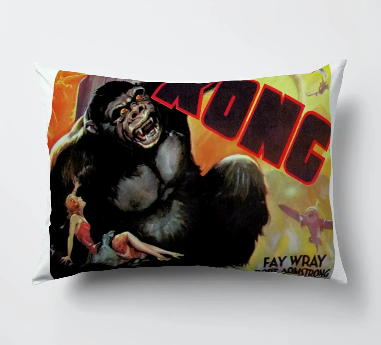 ‘King Kong’ Movie Poster cuscino da Gallery Print and Art Limited