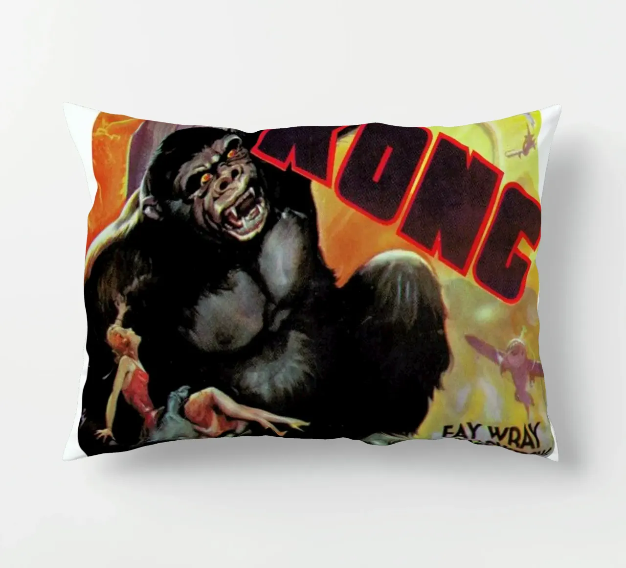 ‘King Kong’ Movie Poster cuscino da Gallery Print and Art Limited