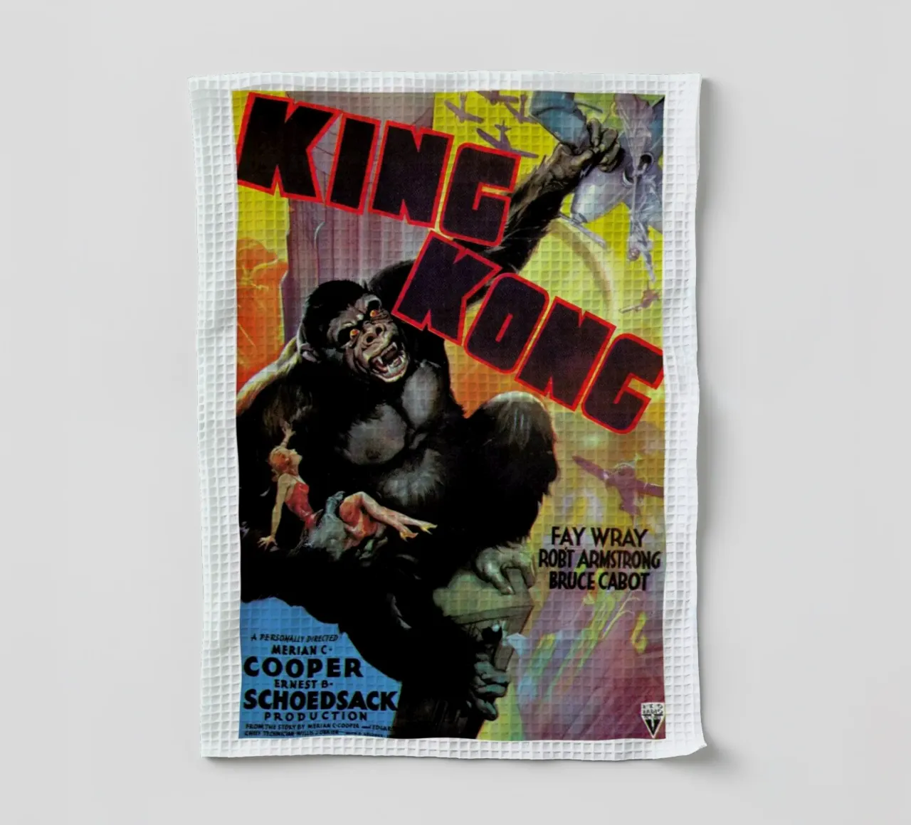 ‘King Kong’ Movie Poster canovaccio da cucina da Gallery Print and Art Limited