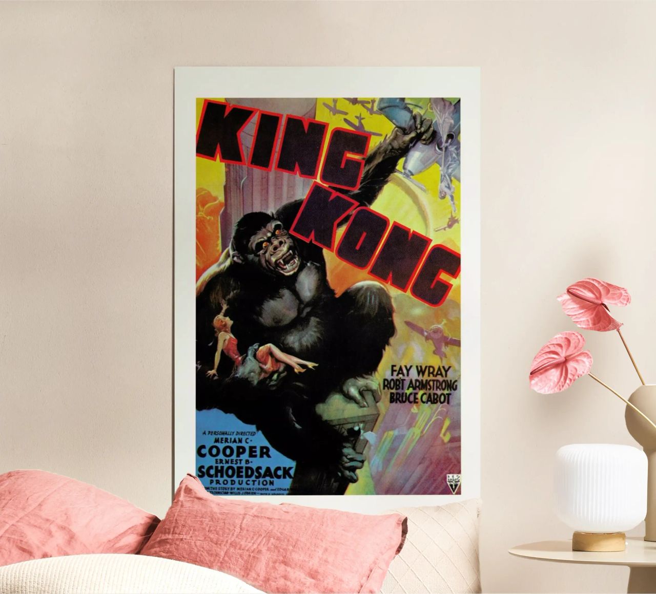 ‘King Kong’ Movie Poster poster de Gallery Print and Art Limited