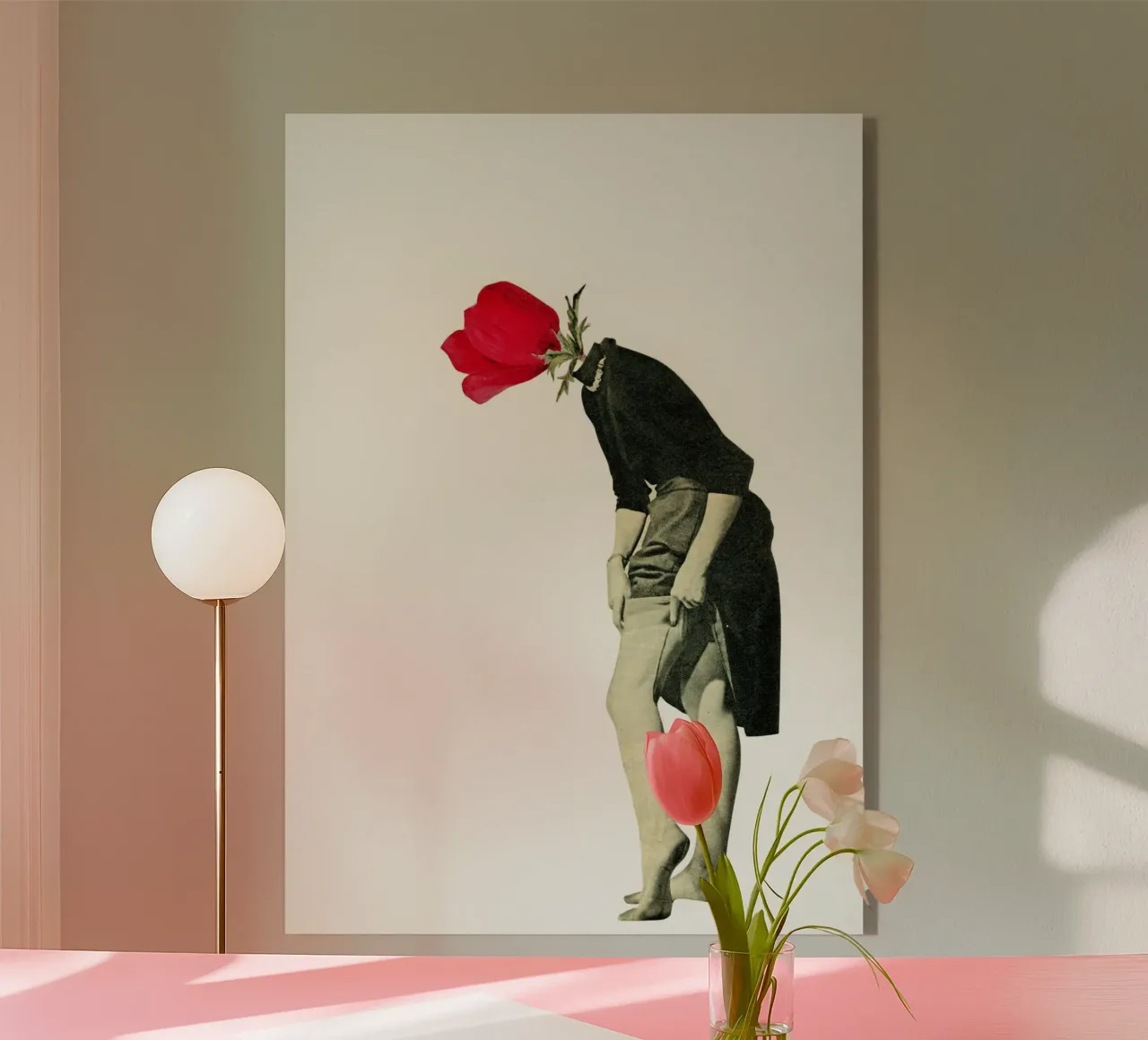 Ciao Fiore plexiglass da Cassia Beck Collage