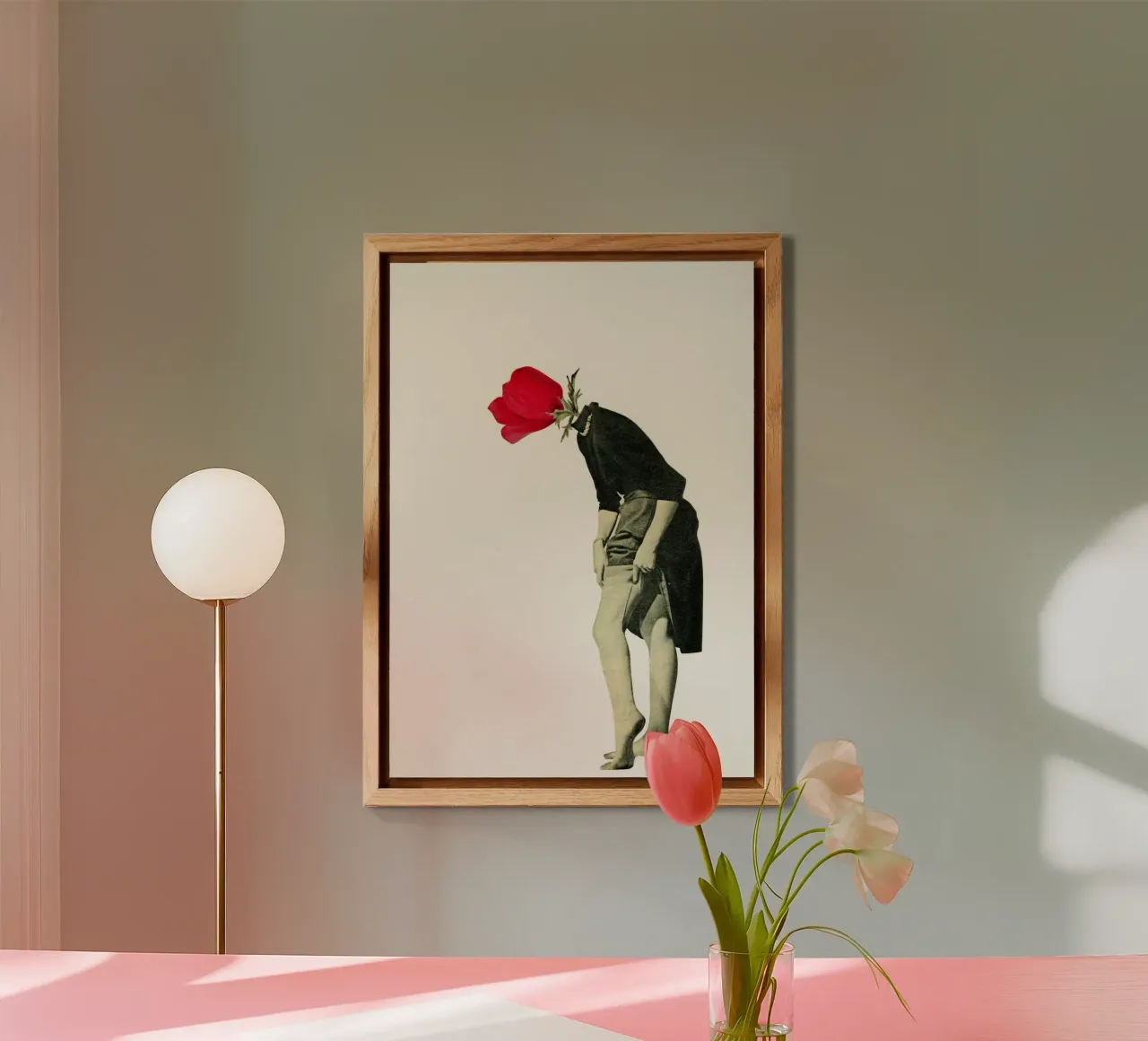 Ciao Fiore alluminio dibond da Cassia Beck Collage